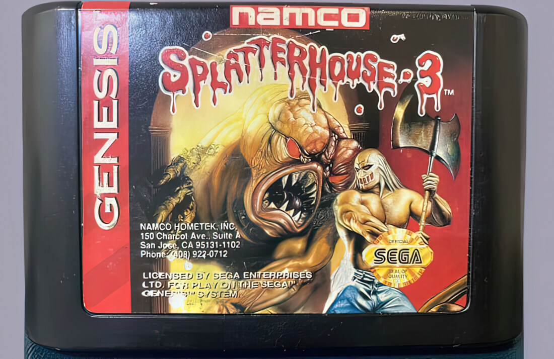 Лицензионный картридж Splatterhouse 3 для Genesis